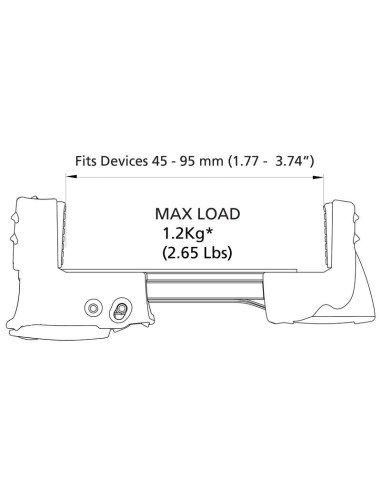ROKK Mini Abrazadera Universal Teléfono