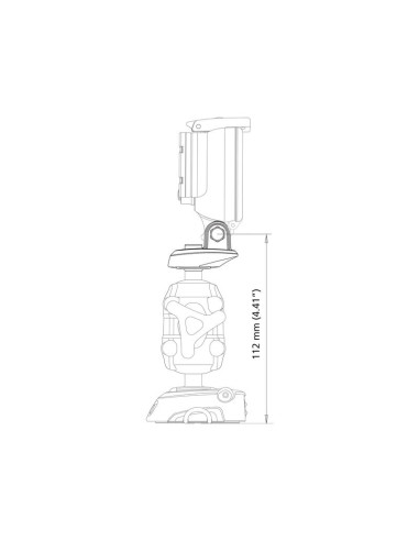 ROKK Mini Gopro y Placa Garmin