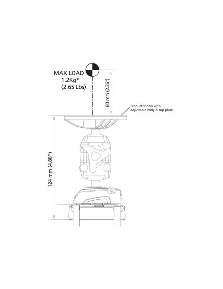 ROKK Mini Soporte Abrazadera Cable