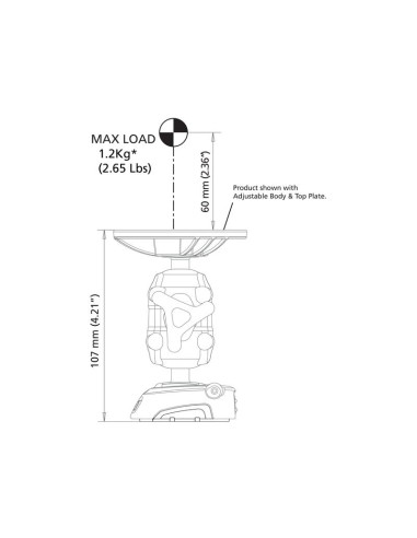 ROKK MIni Soporte Superficie