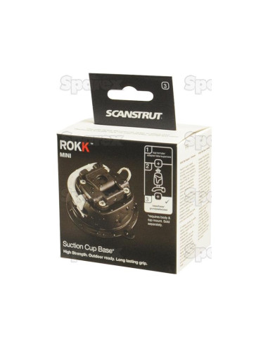 ROKK Mini Soporte Ventosa