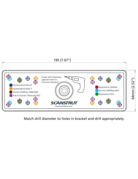 ROKK Mini Track Screw Adapter