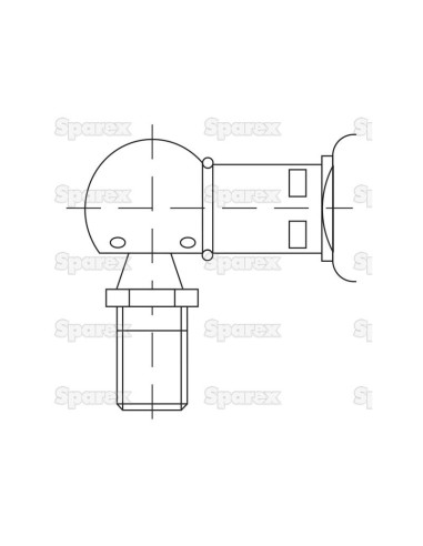 Amortiguador De Gas, Longitud total: 500mm