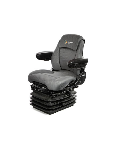 Asiento grande de suspensión neumática (Tela)