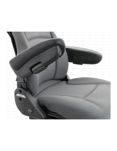 Asiento grande de suspensión neumática (Tela)