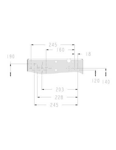 Asiento mediano de suspensión mecánica