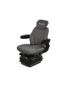 Asiento mediano de suspensión neumática - 12V (Tela)