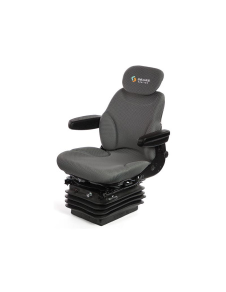 Asiento mediano de suspensión neumática - 12V (Tela)