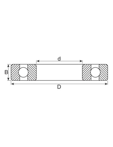 Sparex Rodamiento de Bola (62002RSC3)