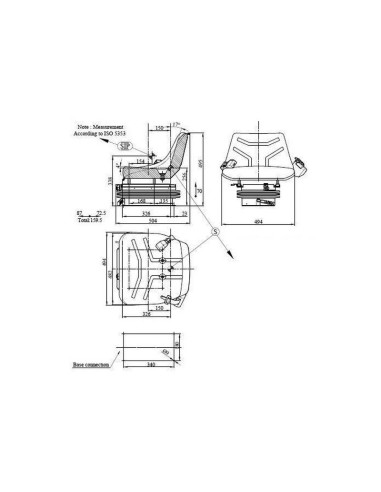 Sparex Conjunto de asiento