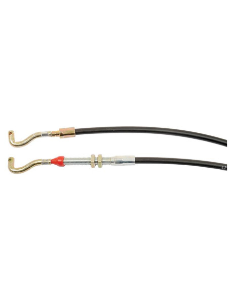 Cables Acelerador - Longitud: 1730mm, Longitud del cable exterior: 1456mm.