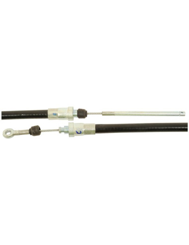 Cables Acelerador de Mano - Longitud: 1169mm, Longitud del cable exterior: 942mm.