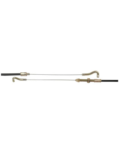 Cables Acelerador de Mano - Longitud: 1588mm, Longitud del cable exterior: 1228mm.