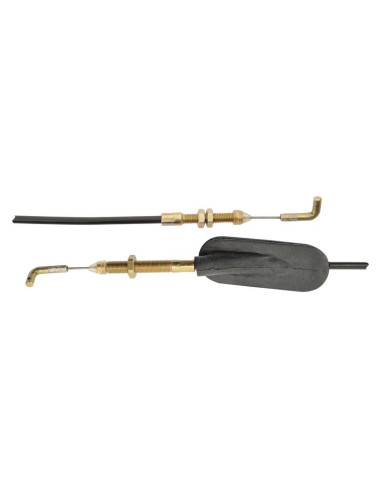 Cables Acelerador de Mano - Longitud: 1668mm, Longitud del cable exterior: 1554mm.