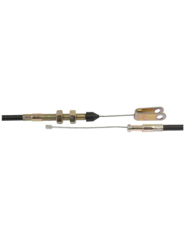 Cables Acelerador de Pie - Longitud: 1073mm, Longitud del cable exterior: 931mm.