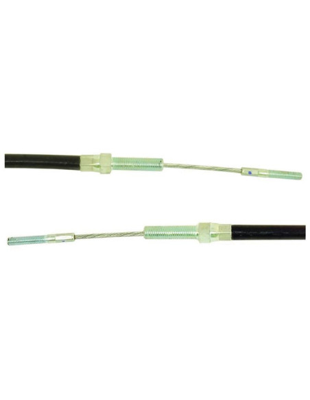 Cables Acelerador de Pie - Longitud: 1160mm, Longitud del cable exterior: 820mm.