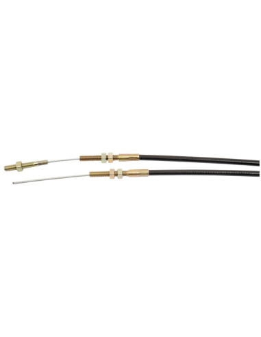 Cables Acelerador de Pie - Longitud: 1165mm, Longitud del cable exterior: 1000mm.