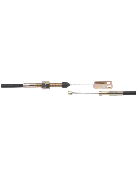 Cables Acelerador de Pie - Longitud: 1200mm, Longitud del cable exterior: 1073mm.