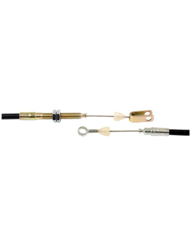 Cables Acelerador de Pie - Longitud: 1260mm, Longitud del cable exterior: 1108mm.