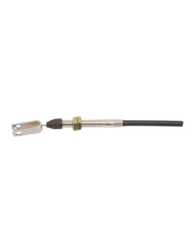 Cables Acelerador de Pie - Longitud: 617mm, Longitud del cable exterior: 485mm.