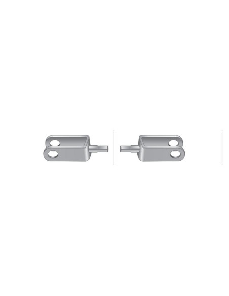 Cables Acelerador de Pie - Longitud: 694mm, Longitud del cable exterior: 448mm.