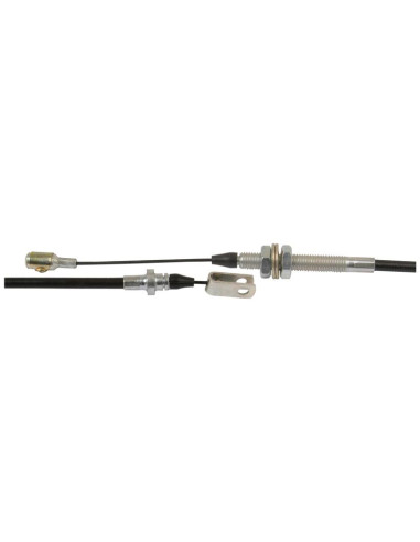 Cables Acelerador de Pie - Longitud: 990mm, Longitud del cable exterior: 843mm.