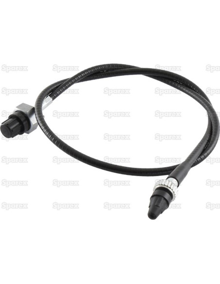Cable de tacómetro - Longitud: 1007mm, Longitud del cable exterior: 942mm.