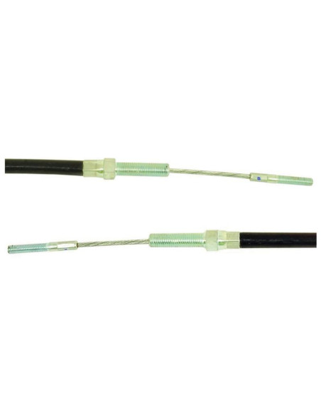 Cables Embrague Toma de Fuerza - Longitud: 1450mm, Longitud del cable exterior: 1150mm.