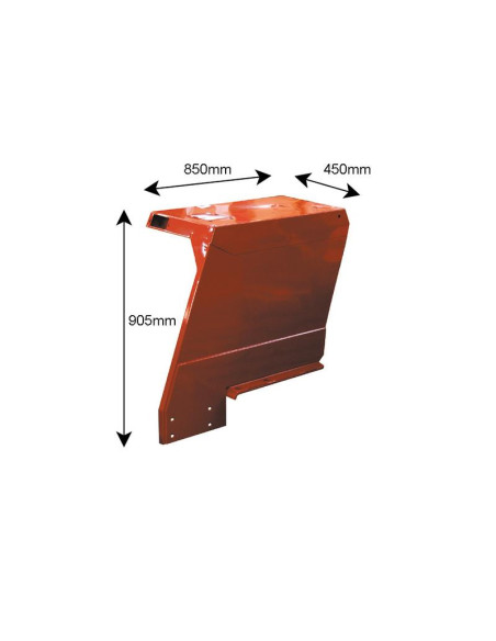 Guardabarros - Dcho.