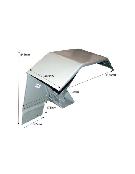 Guardabarros - Izdo.