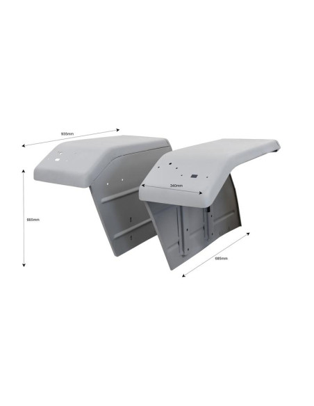 Juego Guardabarros (Dcha/Izda)