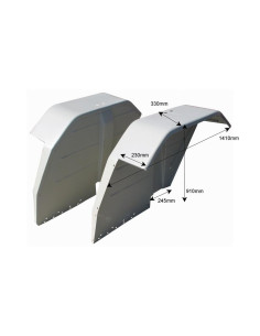 Juego Guardabarros (Dcha/Izda) 2