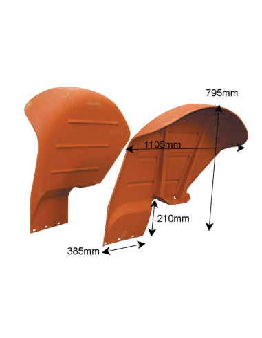 Juego Guardabarros (Dcha/Izda)