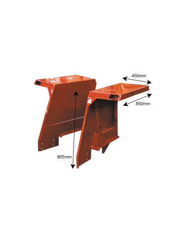 Juego Guardabarros (Dcha/Izda)