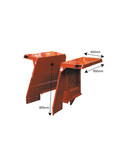 Juego Guardabarros (Dcha/Izda)