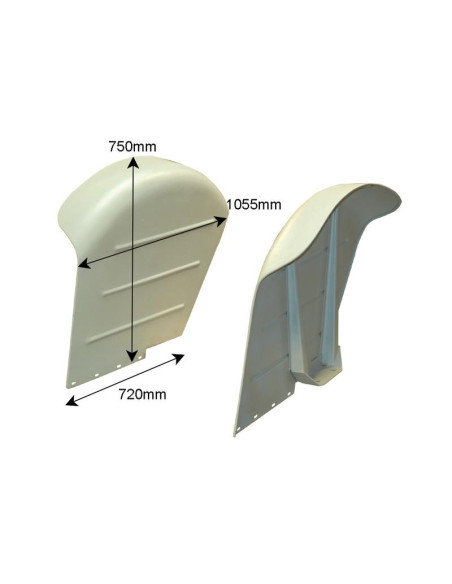 Juego Guardabarros (Dcha/Izda)