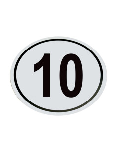 Pegatina Velocidad 10Km/H
