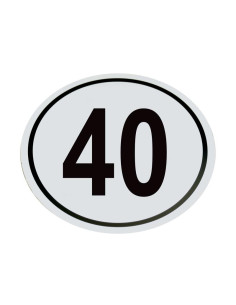 Pegatina Velocidad 40Km/H