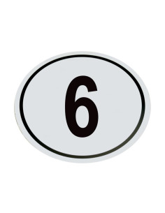 Pegatina Velocidad 6Km/H