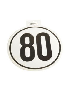 Pegatina Velocidad 80Km/H