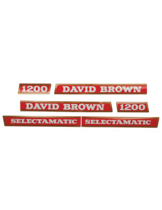Kit Pegatinas - David Brown 1200 - Selectamatic