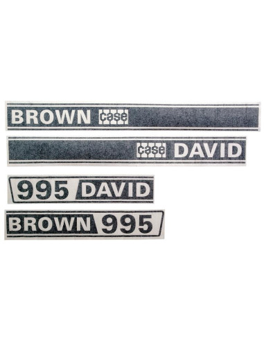 Kit Pegatinas - David Brown 995