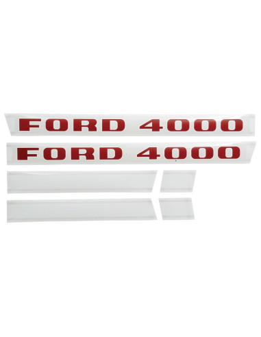 Kit Pegatinas - Ford / New Holland 4000