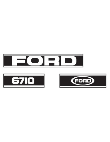 Kit Pegatinas - Ford / New Holland 6710