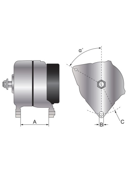 Alternador (Mahle) - 14V, 70 Amperios