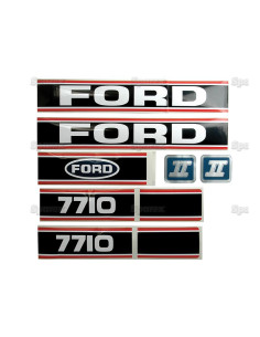 Kit Pegatinas - Ford / New Holland 7710 Force II