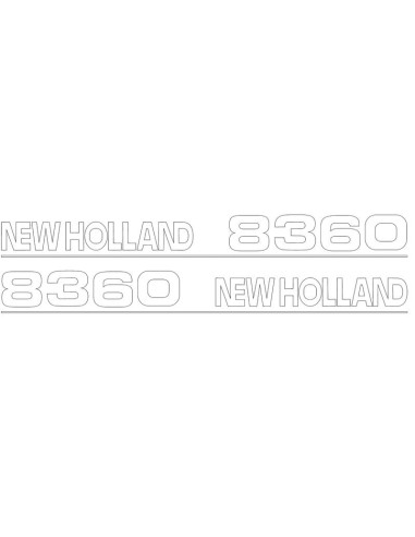 Kit Pegatinas - Ford / New Holland 8360