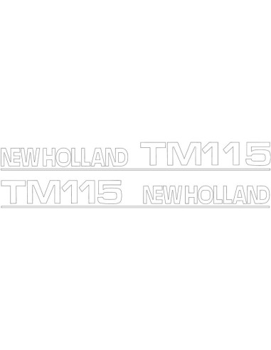 Kit Pegatinas - Ford / New Holland TM115