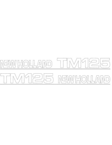 Kit Pegatinas - Ford / New Holland TM125