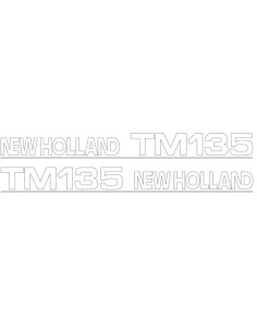 Kit Pegatinas - Ford / New Holland TM135